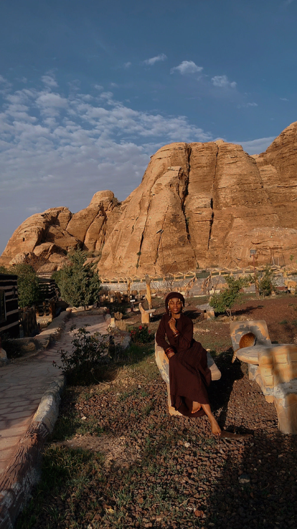 Bedouin Brown – Custom Made Sweater Dress